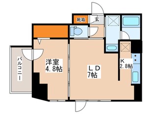 F022円山の物件間取画像